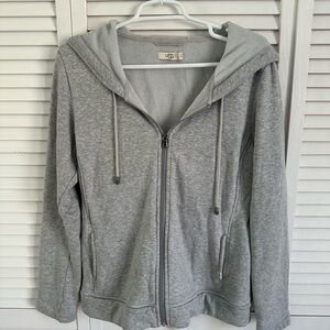 Gray UGG zip up